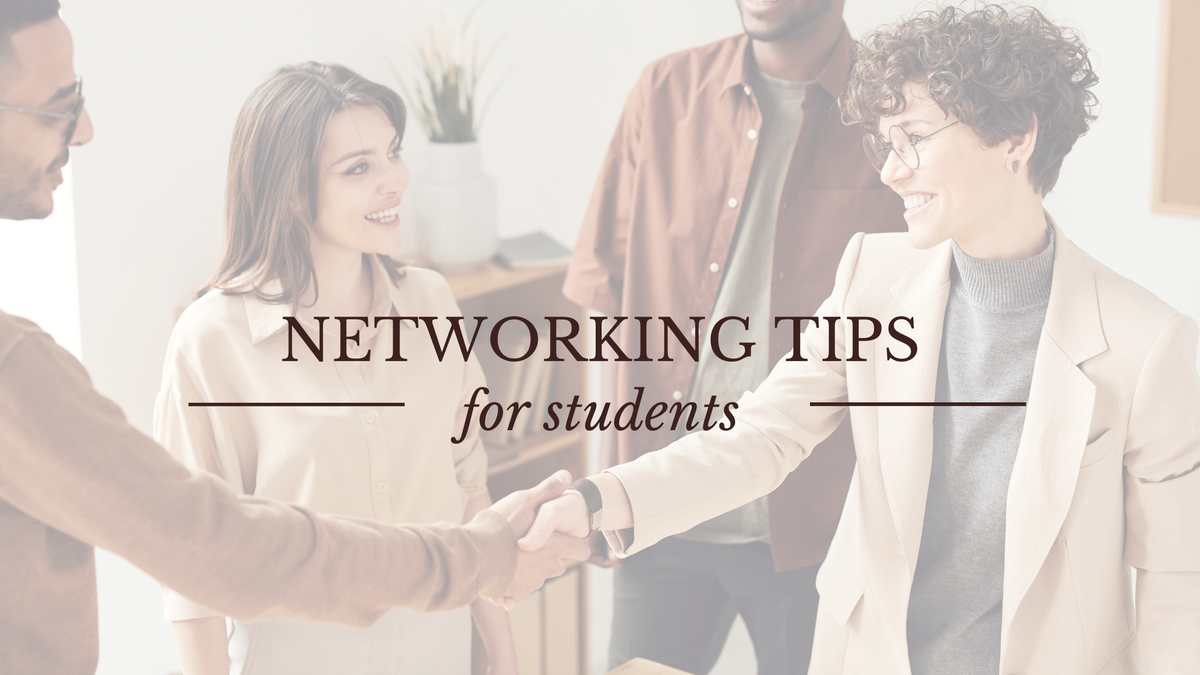 Networking: A Basic How-To for Students