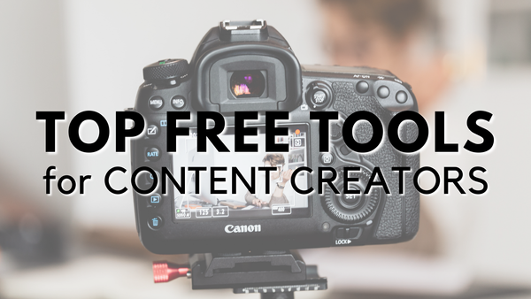 free tools for content creators