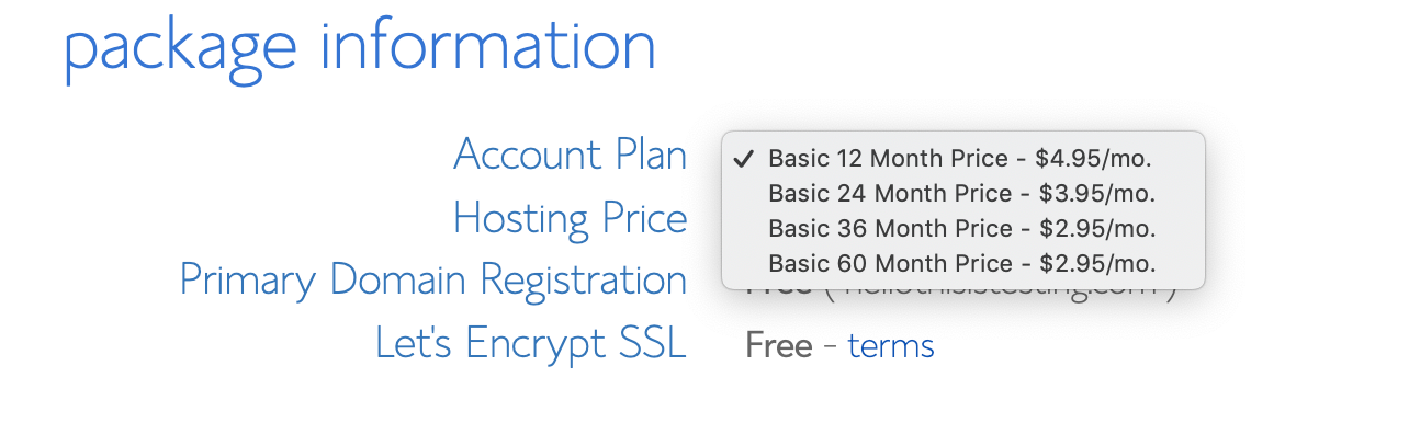 BlueHost self hosting prices tips for starting a new blog